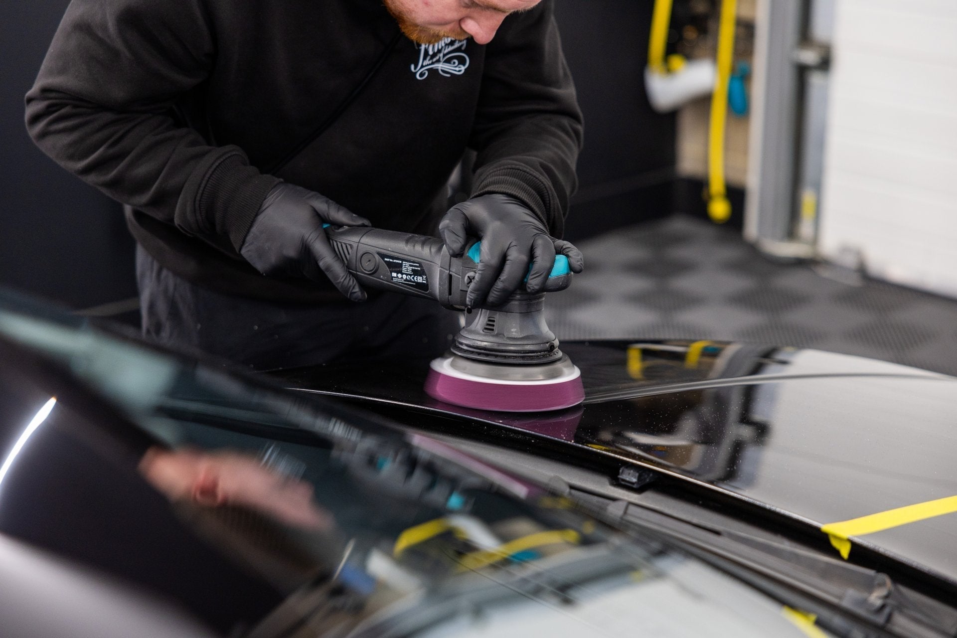 Machine Polishing A Car