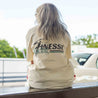 Team Finesse Racing T-Shirt_ woman wearing -Backside