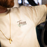 Team Finesse Racing T-Shirt_ man wearing -frontside