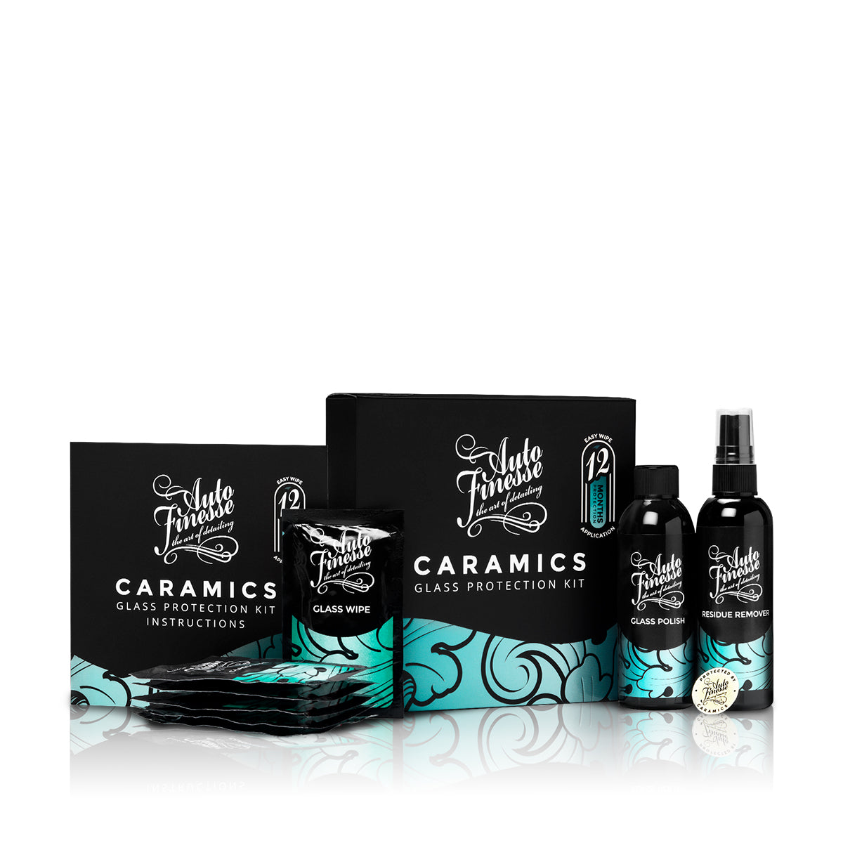 Auto Finesse | Car Detailing Products | Caramics Glass Protection Kit